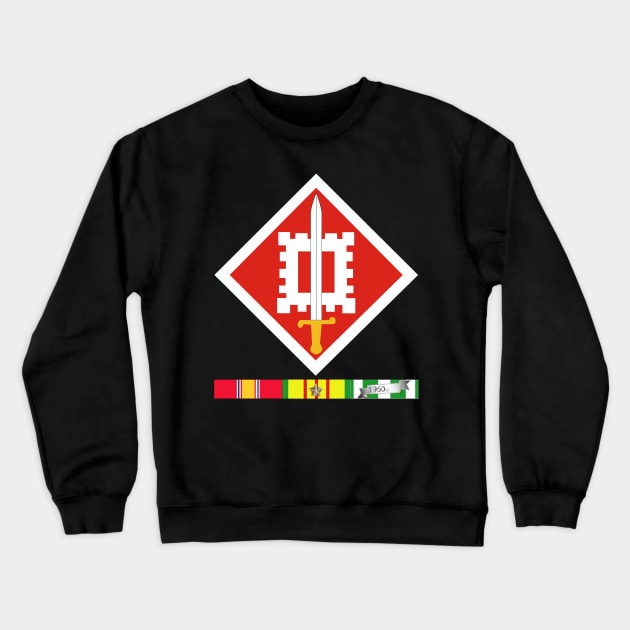 18th Engineer Brigade Vietnam - Vietnam War w SVC wo Txt Crewneck Sweatshirt by twix123844